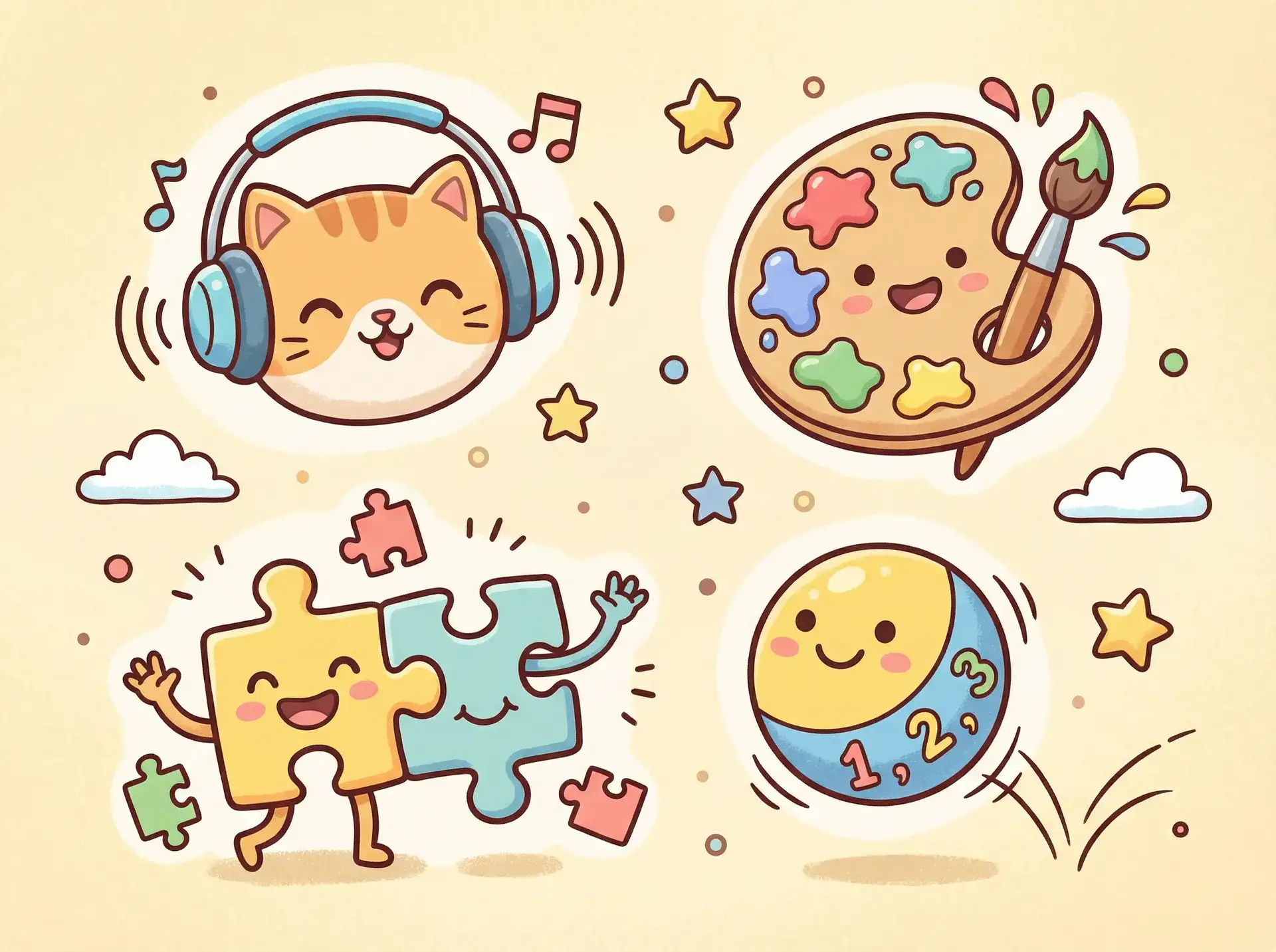 小朋友的手工作品 - 夜来香免费观看视频 益智创作
